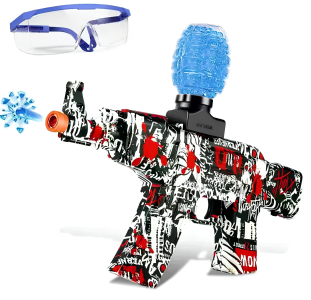 Juguete metralleta AK-47 + 1000 balas de Hidrogel