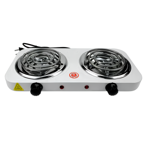 Cocina electrica 2 hornillas espiral