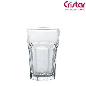 CRISTAR Vaso Lisboa Bebidas - (24u) x Caja cod: 0376