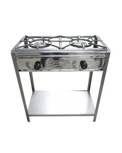 SURGE Cocina semi industrial 2 hornillas Mod - alta Premium