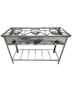 SURGE Cocina industrial 2 hornillas p/f