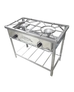 SURGE Cocina industrial de 2 hornillas p/f