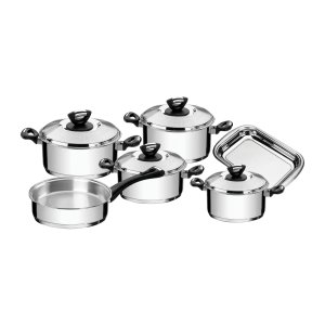 TRAMONTINA juego de ollas x 6 piezas modelo - solar