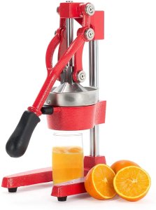 Exprimidor Manual de hierro fundido para frutas, prensa de naranja