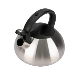 Hervidor de agua silbato de 3L de acero inoxidable, clásico, cocina, hervidor de agua con mango caliente