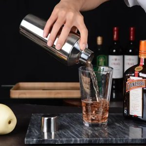 Coctelera 750 ml - 3 cuerpos acero inoxidable