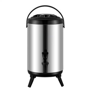 Dispensador 11.8 litros De bebidas comerciales, jarra De filtro De Agua aislado De acero inoxidable