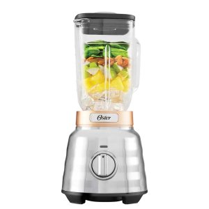 Licuadora Osterizer® Max de 2 caballos de fuerza con perilla y vaso de vidrio BLSTPBR
