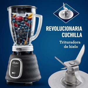 Licuadora clásica Oster® negra serie profesional con interruptor de palanca BLSTBPST