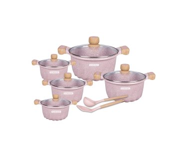 Romania ollas roca volcanica 10 piezas modelo - FT-1010A